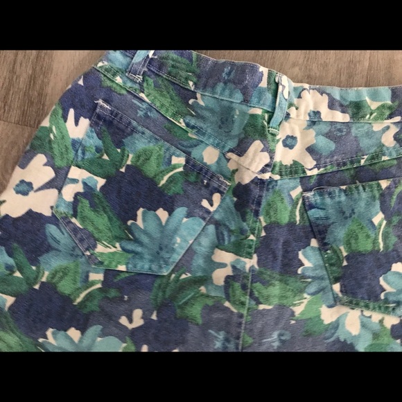 Vintage Palmetto Jean Shorts - Picture 4 of 4